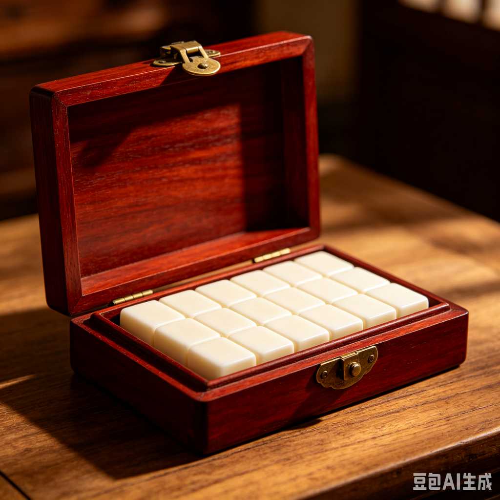 personalized gift mahjong set