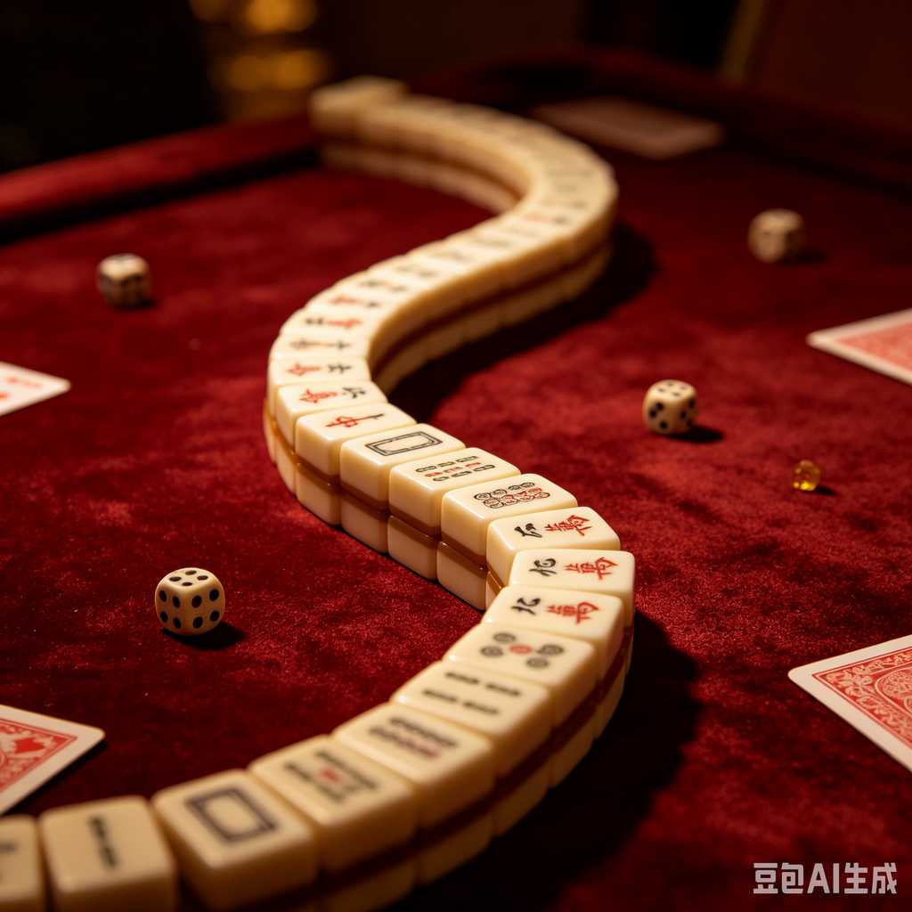 colored mahjong tile racks