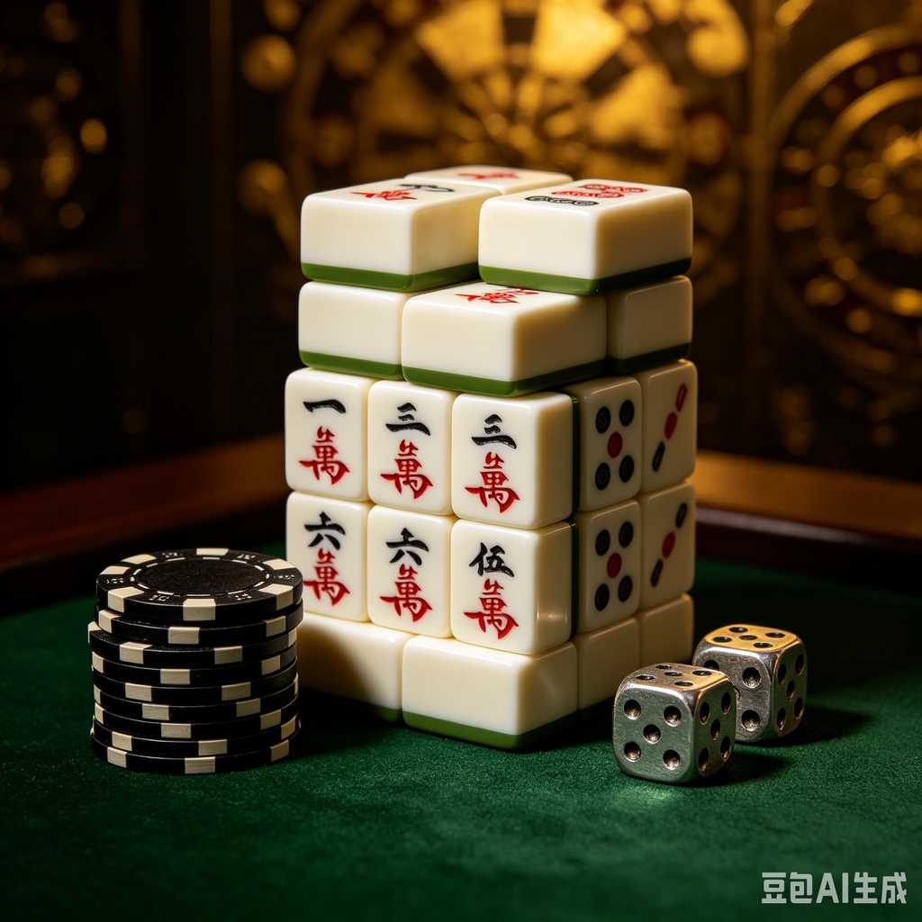 color box mahjong set packing