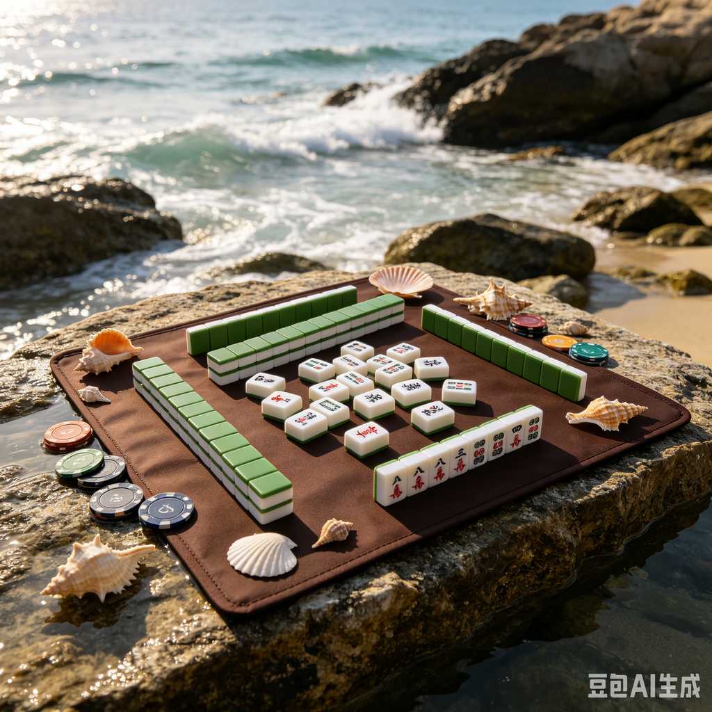 travel mahjong mat mini